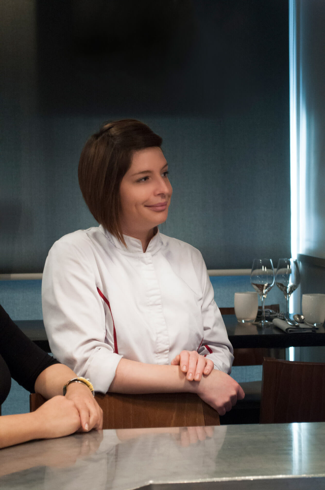 Louise Jacob, l'amie et "seconde" en cuisine