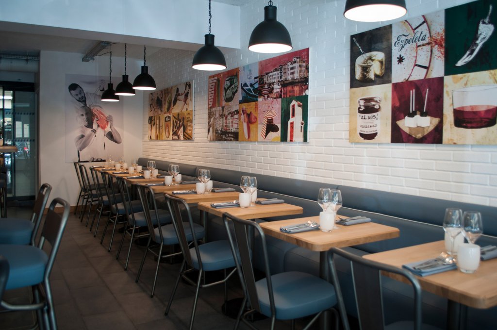 Atmosphère chaleureuse, un point essentiel chez Pottoka, le restaurant parisien de Sébastien Gravé
