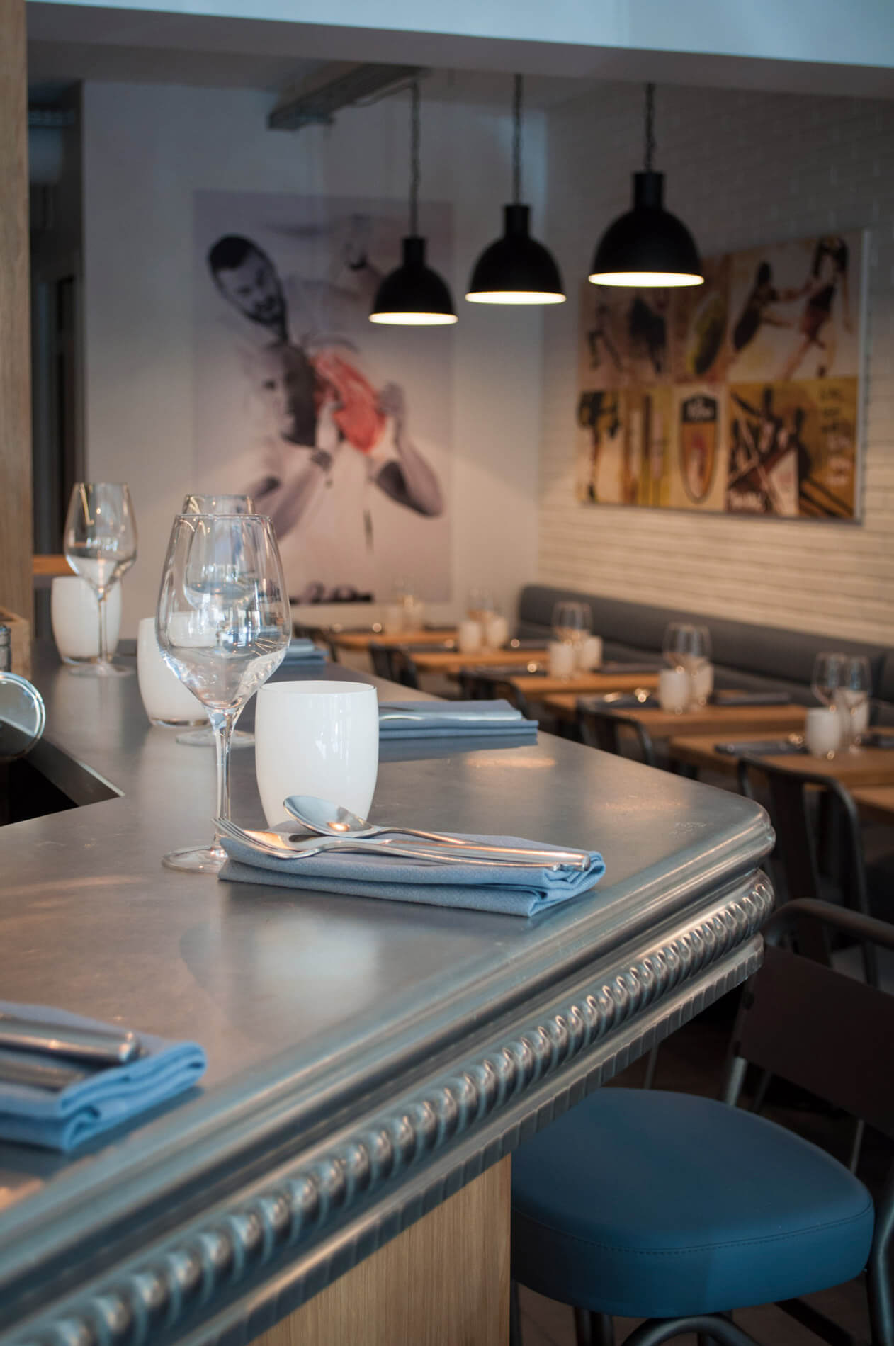 Au bar ou à table, le goût d'être ensemble chez Pottoka, le restaurant parisien de Sébastien Gravé