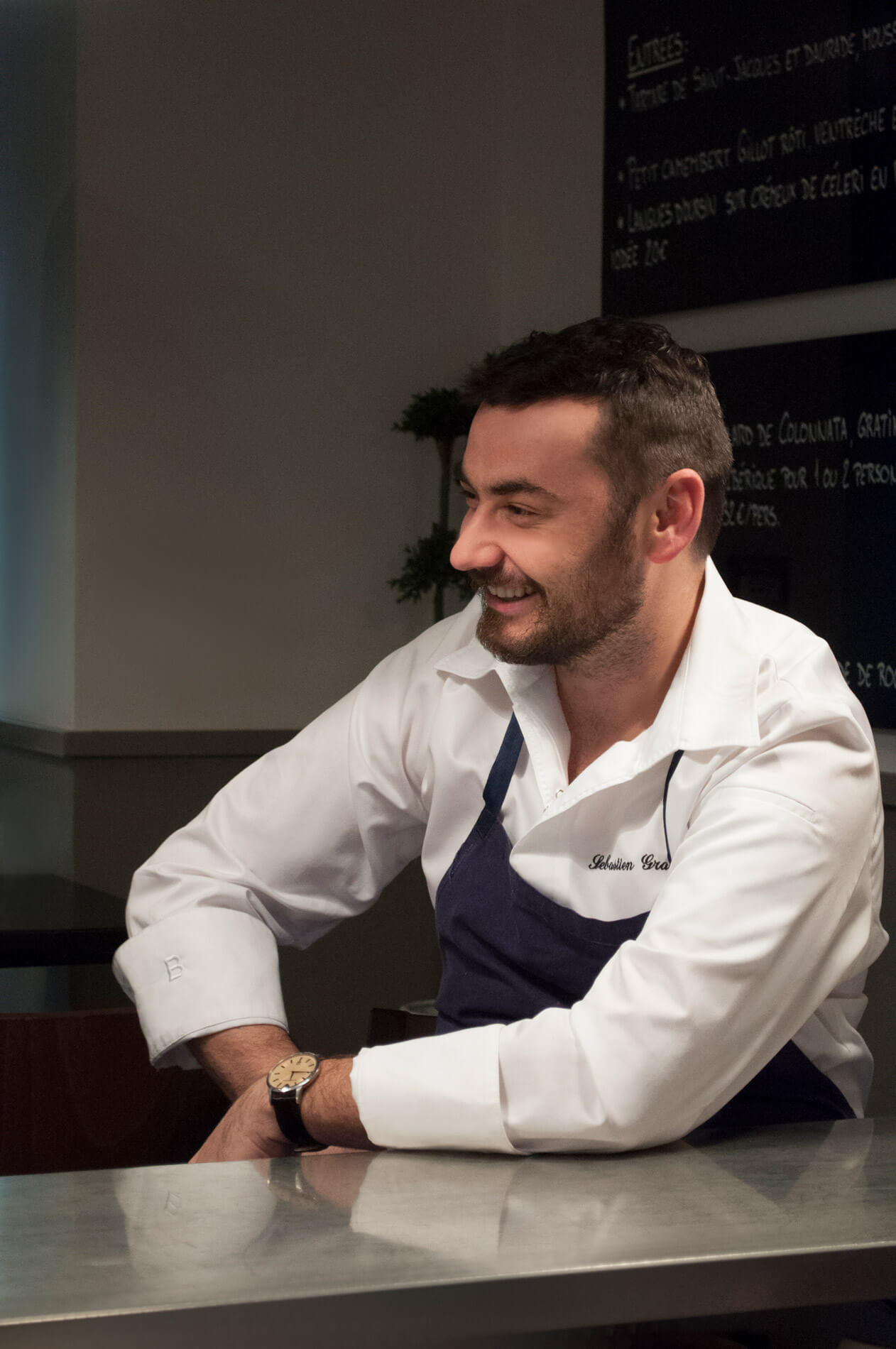 Sébastien Gravé, le chef !